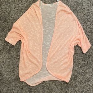 Oversized Pink cardigan size XS
